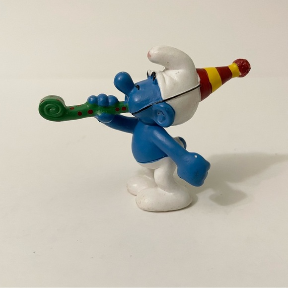 Smurfs Party Smurf Figure Toy Peyo Schleich - Picture 2 of 12
